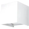 Image de Applique LUCA blanche LED IP54 1xLED 7W aluminium 10x10x10cm Sollux Lighting