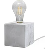 Image de Lampe de table ARIZ béton 1xE27 15W béton 10x10x10cm Sollux Lighting