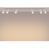 Image de Plafonnier RING 6L beige 6xGU10 10W acier 17x6x117cm Sollux Lighting