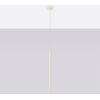 Image de Lampe suspendue PASTELO 1 beige 1xG9 8W acier 114x8x8cm Sollux Lighting