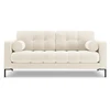 Image de Canapé 2 Places En Velours Beige Clair