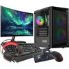 Image de VIST Kit Ryzen 5 3600 - RAM 64Go - RX 7600 - SSD 1To M.2 - WIFI - LCD 24 - Windows 11 Pro