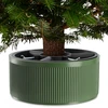 Image de KADAX Support pour sapin de Noël "Andel", Support pour sapin de Noël en plastique recyclé, vert, hauteur d'arbre jusqu'à 150 cm