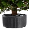 Image de KADAX Support pour sapin de Noël "Andel", support pour sapin de Noël en plastique recyclé, graphite, hauteur d'arbre jusqu'à 150 cm