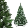 Image de KADAX Arbre de Noël "Murles", Arbre de Noël avec pointes de neige et support, 220 cm