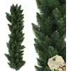 Image de KADAX Guirlande de pin, guirlande de décoration, 112cm de long guirlande de sapin