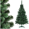 Image de KADAX Sapin de Noël, sapin alpin, sapin de Noël artificiel en plastique PVC (elfe de Noël 180cm v2)