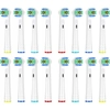 Image de Brossettes de rechange Oral-B compatibles 3D White 16 embouts blanchissants