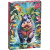 Image de Puzzle 500 pièces CherryPazzi Happy Hippo 20272