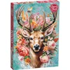 Image de Puzzle CHERRY PAZZI Cerfs en fleurs 1000 pièces