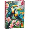 Image de Puzzle CHERRY PAZZI Tukani au paradis 1000 pièces