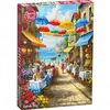 Image de CHERRY PAZZI Puzzle Street avec parasols 1000 pièces