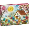 Image de CHERRY PAZZI Puzzle Prairie en laine 1000 pièces