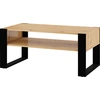 Image de Table basse Nuka F 110x60 Artisan chêne noir