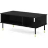 Image de Table basse Aglaé, noire, 110 cm