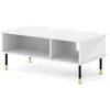 Image de Table basse Aglaé, blanche, 110 cm