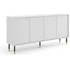 Image de Buffet Rani avec 4 portes, blanc, 180 cm