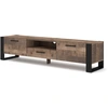 Image de Armoire TV NUKA 200 cm Chêne Grange debout Commode