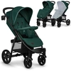 Image de Poussette Lionelo Annet Plus jusqu'à 22 kg, capote XXL, suspension, grandes roues ER, fonction couchette, moustiquaire, porte-gobelet, couverture pour les jambes