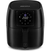 Image de Zeegma Air Fryer 4,5L 1400W LCD Timer - Cuisiner sans graisse, Noir
