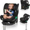 Image de Siège enfant Lionelo Braam I-Size pivotant à 360° pour enfants de 0 à 36kg, pied de support ISOFIX+, montage face et dos à la route