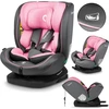 Image de Lionelo Bastiaan Siège auto enfant i-Size de la naissance à 12 ans, de 0 kg à 36 kg, i-Size, Isofix + Top Tether - rose
