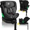 Image de Sièges enfants Lionelo Harmony i-Size, base EasyTurn 360°, ISOFIX et pied de support, BuckleAlarm, Side Impact Guard, appui-tête et dossier réglables - Gris foncé