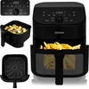 Image de Zeegma Knapper Chef Airfryer 6,5L 1600W, Noir, 10 programmes, Digital