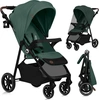 Image de Lionelo Emma One Poussette jusqu'à 22 kg Roues pivotantes 360 Pliable d'une seule main Dossier et repose-pieds réglables Capote XXL UPF50+ Vert