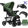 Image de Lionelo Emma Buggy petite poussette pliable avec position allongée Green Emerald