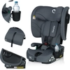Image de Siège enfant Lionelo Nelly i-Size 76-150 cm Réglage de l'inclinaison du dossier (4 positions), Montage : ISOFIX et ceinture Top-Tether - Gris
