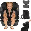 Image de Lionelo Siège-auto Levi Fix i-Size Protection latérale, appui-tête réglable à 10 degrés Gris