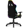Image de Huzaro Chaise de bureau pour enfants Ranger 6.0 Gaming Chaise Racing Fauteuil de bureau Chaise pivotante Gamer jusqu'à 130 kg RGB Led Noir
