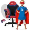 Image de Huzaro Ranger 1.0 chaise de jeu pour enfants 130 kg de capacité de charge fauteuil de jeu chaise de bureau pour gamer Spider