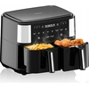 Image de Touche VERTENZ 90 | Friteuse à air chaud Airfryer 9L dans deux paniers double chambre | 8 menus automatiques | 2600 W | Dual Cook | Sans graisse Sans huile | 200°C
