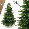 Image de Sapin de Noël artificiel sapin espagnol 2,50 m Forme élégante avec support en métal