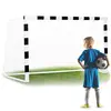 Image de But de football 300 x 200 x 120 cm NS-465 noir et blanc
