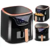 Image de Berdsen Friteuse sans graisse BD-652 noir et or