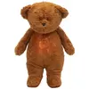 Image de Peluche Moonie Organic 2.0 - Ours, avec veilleuse et sons apaisants, Caramel