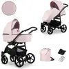 Image de Kunert MATA 2in1 en rose - poussette bébé polyvalente pour le confort et la sécurité