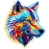 Image de Puzzles en bois de la ville de Holz Classy Wolf