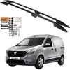 Image de Rampes de toit DACIA DOKKER à partir de 2013-2020 RENAULT EXPRESS à partir de 2021- NOIR