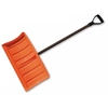 Image de Pelle à neige Bradas avec manche métallique, noir/orange