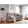 Image de MIUFORM Simon - Canapé avec fonction lit - 207x90cm - Taupe - Canapé-lit 3 places