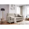 Image de MIUFORM Simon - Canapé avec fonction lit - 207x90cm - Beige - Canapé-lit 3 places