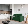 Image de MIUFORM Lucky Lucy - Canapé Cord avec fonction lit - 168x88cm - vert bouteille - Canapé-lit 2 places