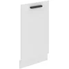 Image de Belini panneau frontal pour lave-vaisselle PZ. Façade pour lave-vaisselle largeur 45 cm. Façade pour lave-vaisselle avec poignée, blanc mat