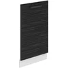 Image de Belini panneau frontal pour lave-vaisselle PZ. Façade pour lave-vaisselle 45 cm de large. Façade pour lave-vaisselle avec poignée, ébène royal
