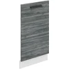Image de Belini panneau frontal pour lave-vaisselle PZ. Façade pour lave-vaisselle 45 cm de large. Façade pour lave-vaisselle avec poignée, Glamour Wood