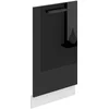 Image de Belini panneau frontal pour lave-vaisselle PZ. Façade pour lave-vaisselle largeur 45 cm. Façade pour lave-vaisselle avec poignée, noir brillant